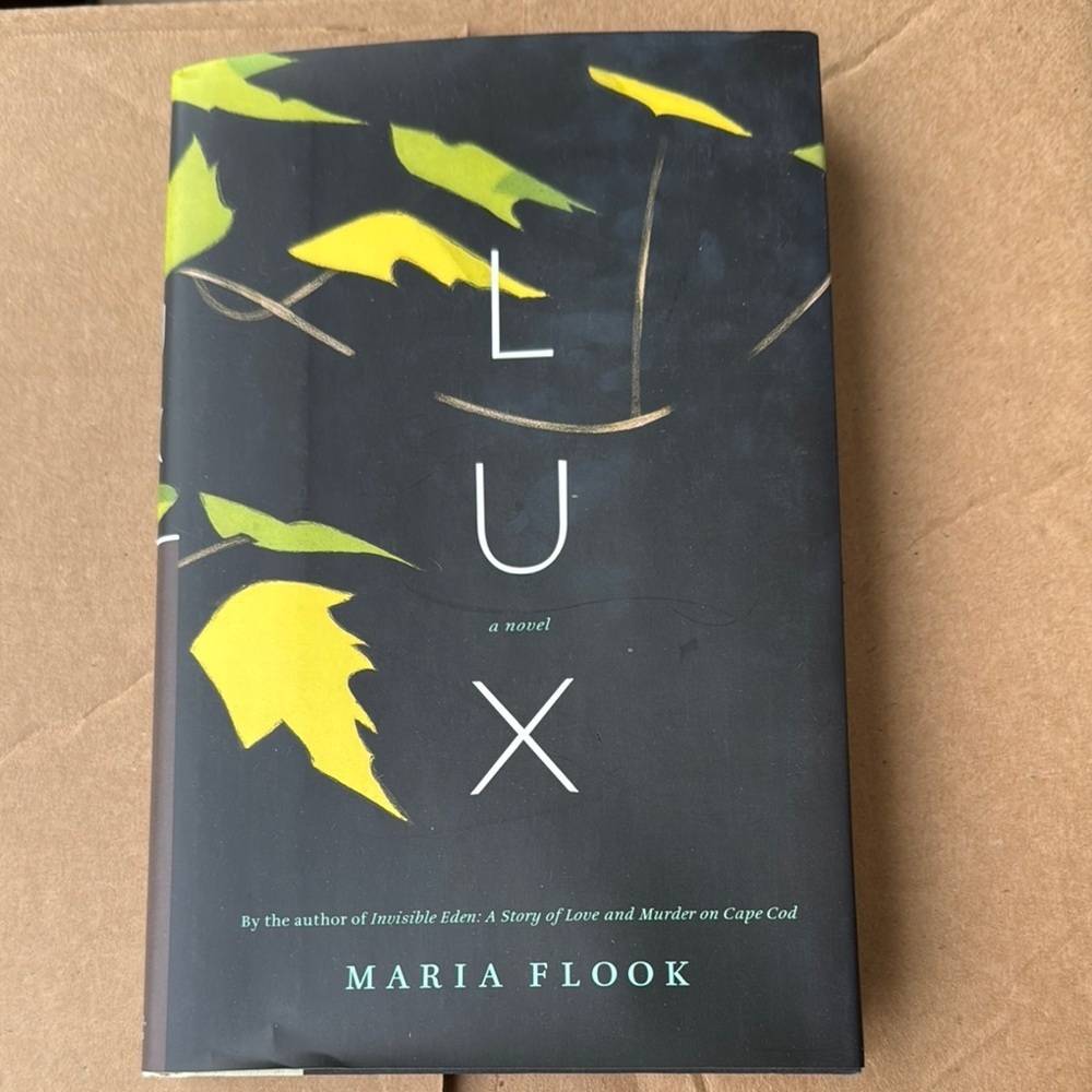 'Lux' Novel - Black and Yellow Cover